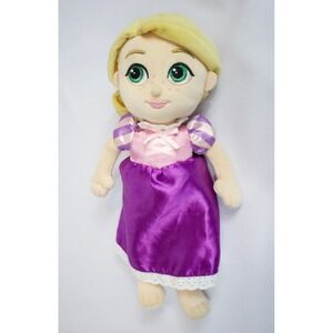 Rapunzel Tangled Toddler Doll Plush Set Disney Store Animators' Collection 12"